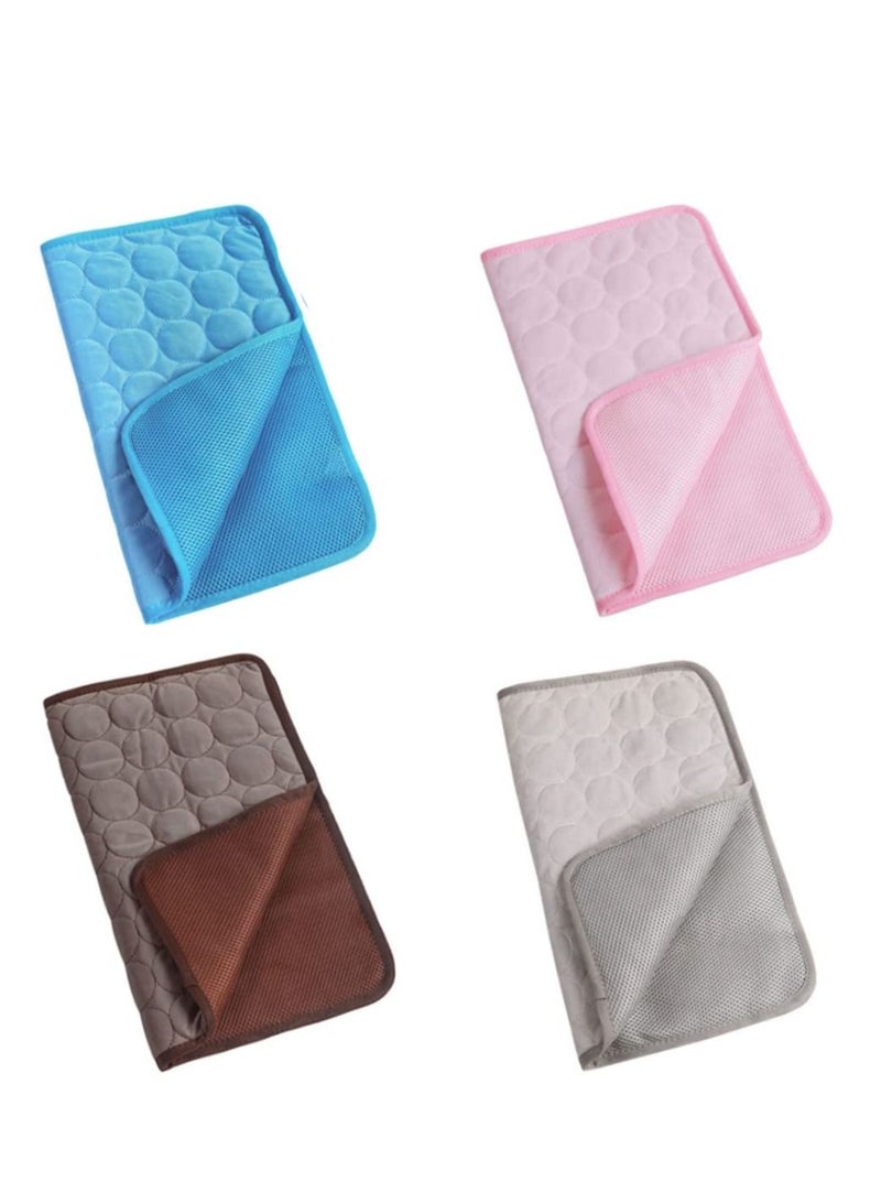 Dog Cat Sleeping Bed Cooling Mat Summer Cooling Pad for Dog Washable Cooling Mat Comfortable Dog Cooling Pad for Home Travel Car - Image 5