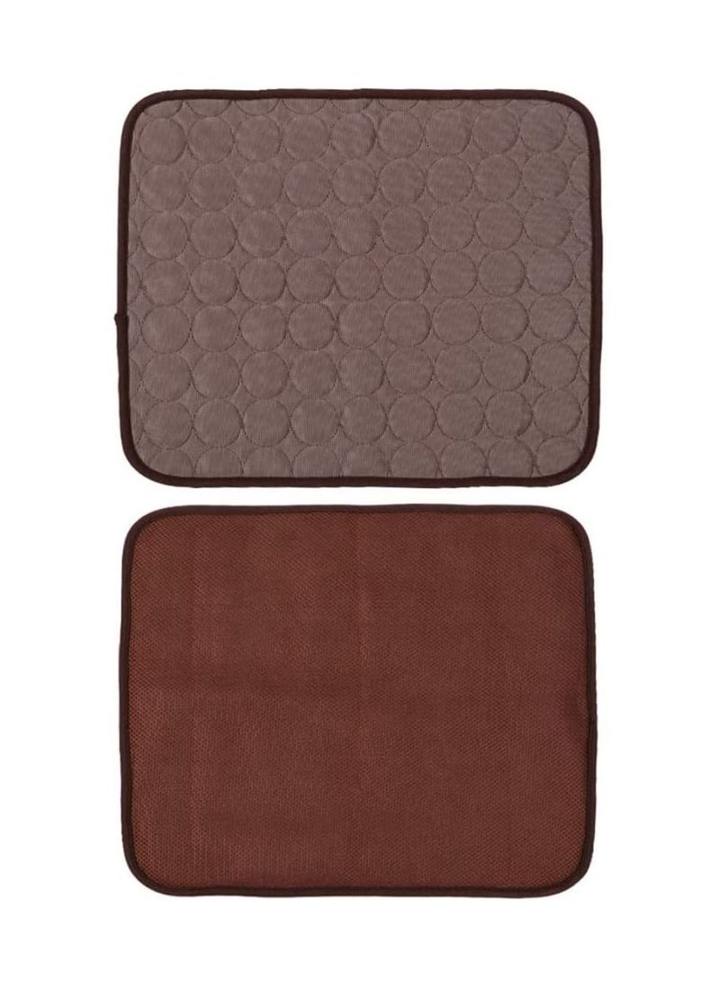 Dog Cat Sleeping Bed Cooling Mat Summer Cooling Pad for Dog Washable Cooling Mat Comfortable Dog Cooling Pad for Home Travel Car - Image 4