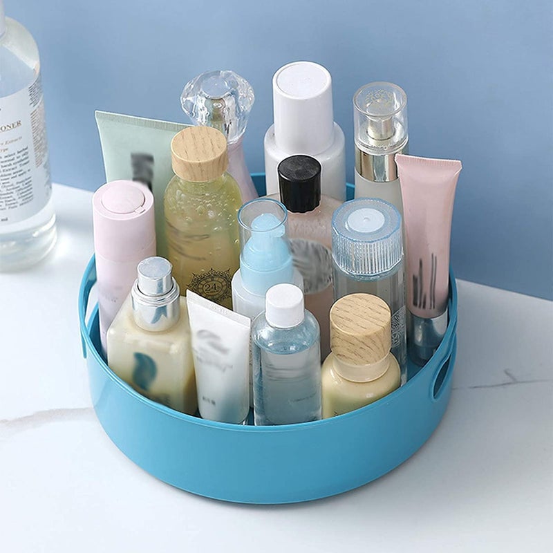 GABZ 360 Rotating Kitchen Organizer Tray Lazy Susan Rack MultiPurpose Kitchen Storage Revolving Tray Cosmetic Organizer Rotating Tray Lazy Susan for Kitchen Cabinet Spice Rack - Image 3