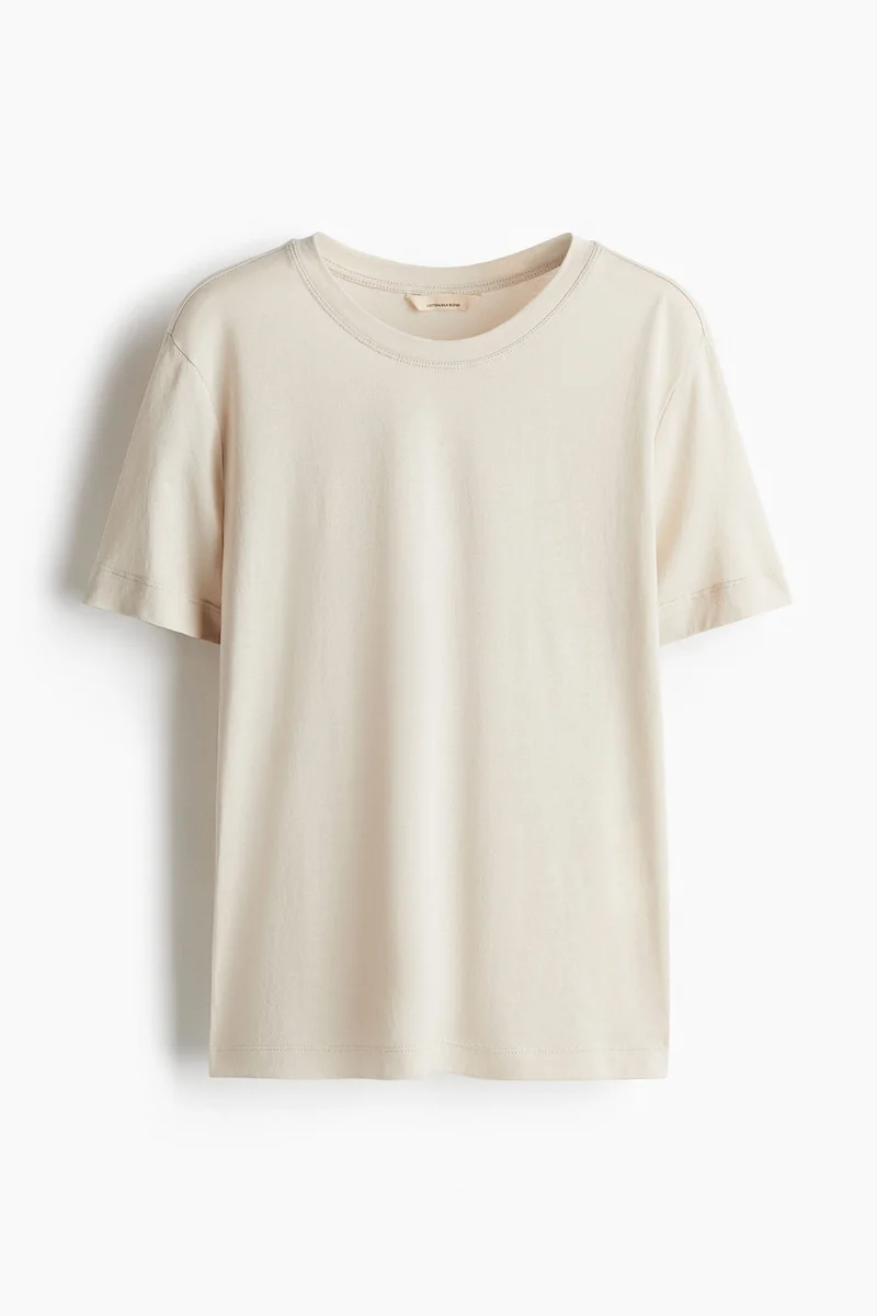 H&M Silk-blend T-shirt