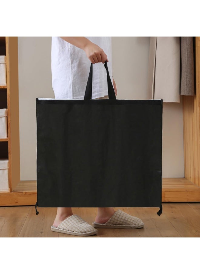 Black 60x180cm Garment Bag Clothes Dust Cover, Dustproof Protector for Suits, Dresses, Coats - Travel & Closet Storage - Image 2