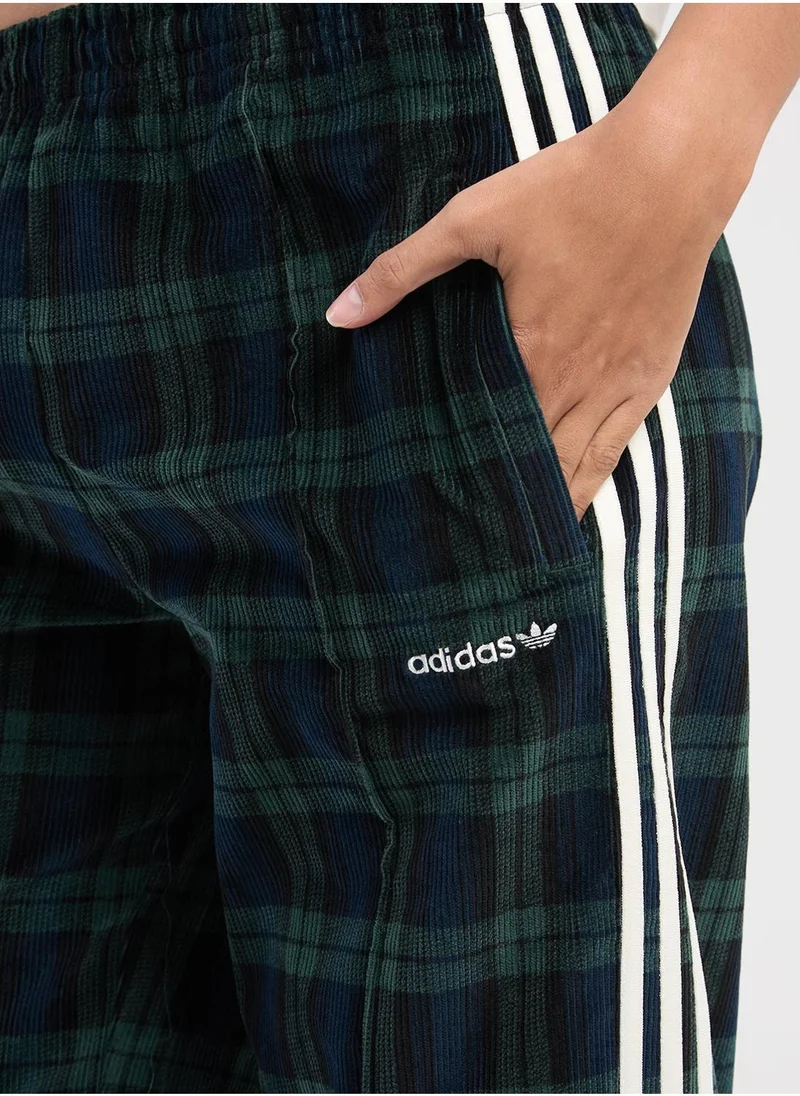 adidas Originals Corduroy Tartan Pants