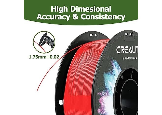 3idea 3 idea Imagine Create Print Creality CR PETG 1Kg Filament (Red) - Image 3