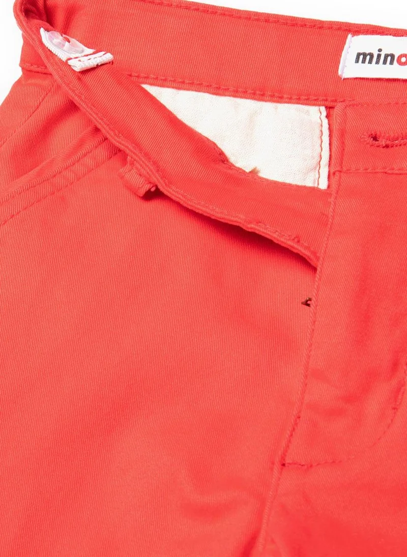 MINOTI Boys' Chino Shorts with Adjustable Waist