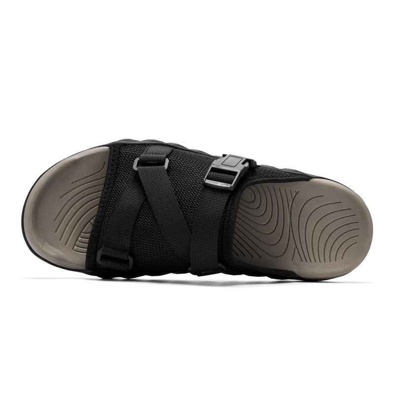 Slip-On Feeling Slippers Women'S Summer Thick-Soled Indoor Home And Household Wearing Quiet Bathroom Non-Slip Sandals For Couple Men - Image 5