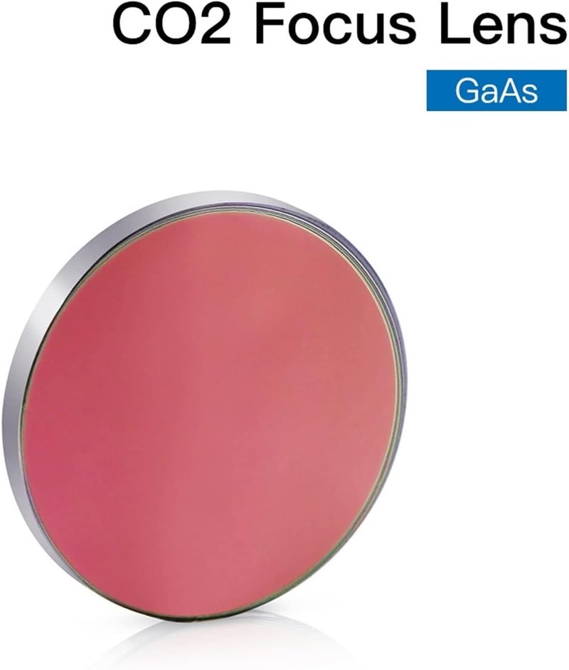 CO2 Laser Cutter Focus Focal Lens GaAs Focus Lens Dia.18 19.05 20 25mm FL 38.1 50.8 63.5 76.2 101.6mm 1.5-4" for CO2 Laser Engraving Cutting Machine (Diameter : 25mm, Focal Length : 38.1mm) - Image 3