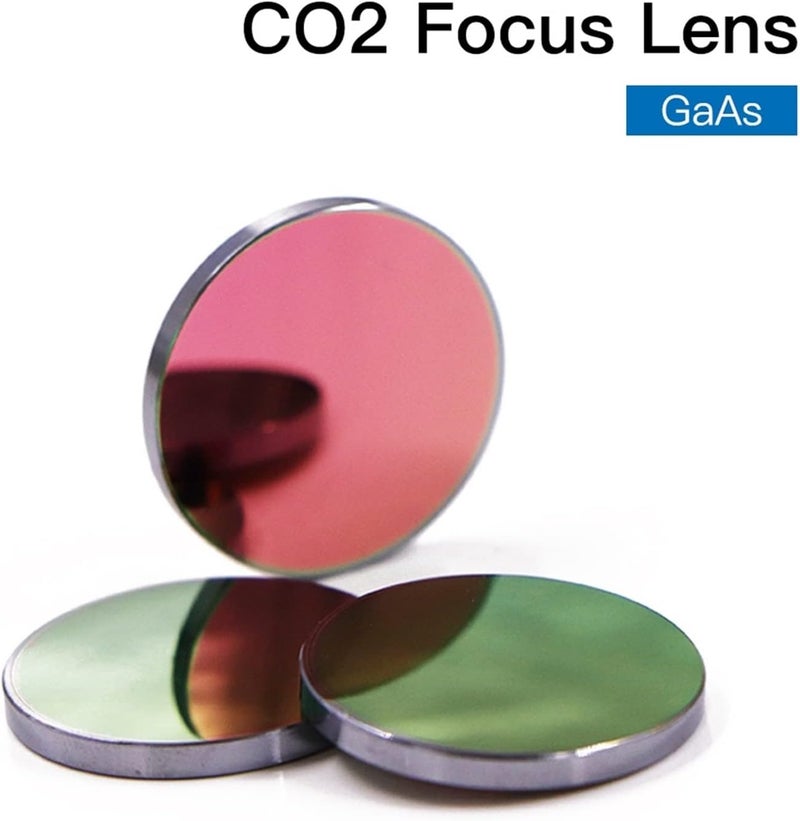 CO2 Laser Cutter Focus Focal Lens GaAs Focus Lens Dia.18 19.05 20 25mm FL 38.1 50.8 63.5 76.2 101.6mm 1.5-4" for CO2 Laser Engraving Cutting Machine (Diameter : 25mm, Focal Length : 38.1mm) - Image 5