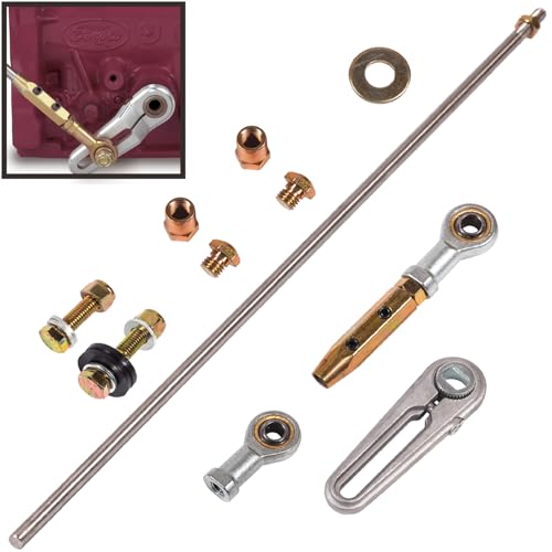BEONEO ACA-1800 21'' 700R4 Transmission Shift Linkage Kit for Chevy C1500 C10 Chevelle GM Turbo-Hydramatic TH-200,TH200-4R,TH-350,TH-400,4L60,4L60E,TH700-R4 &4L80E Transmission Column Shift Linkage CB5010. - Image 1