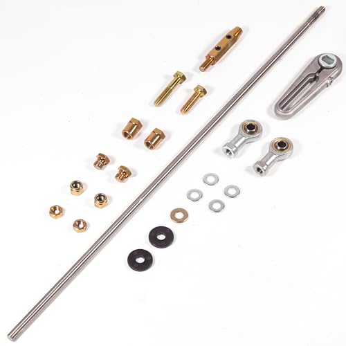 BEONEO ACA-1800 21'' 700R4 Transmission Shift Linkage Kit for Chevy C1500 C10 Chevelle GM Turbo-Hydramatic TH-200,TH200-4R,TH-350,TH-400,4L60,4L60E,TH700-R4 &4L80E Transmission Column Shift Linkage CB5010. - Image 4
