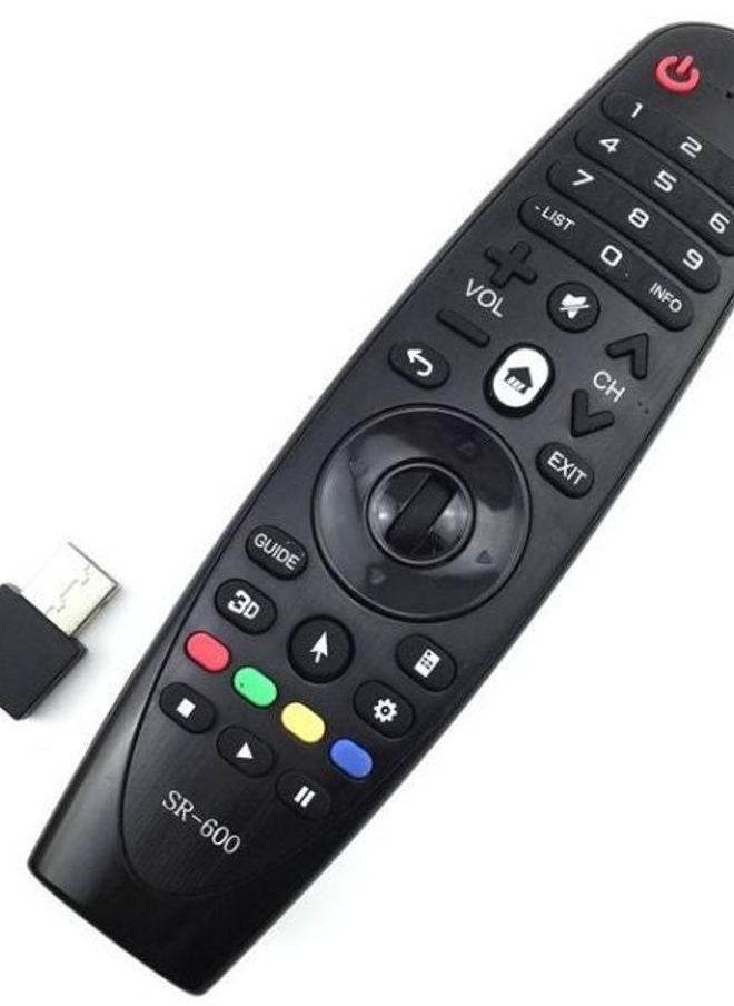 SR-600 - MR-18/600 Replacement Magic TV Remote Control compatible with most LG Televisions Smart TVs Netflix and Prime Hot button Black/Red/Yellow - Image 1