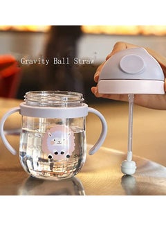 Peachjoy Sippy Cup for Baby, Sippy Cup for Baby more than 6 months, Spill-Proof Sippy Cup, Toddler Cup with Straw and Handle, Anti-drop, Anti-leakage, Anti-choking for Boys Girls Child (300ml)  - Image 4