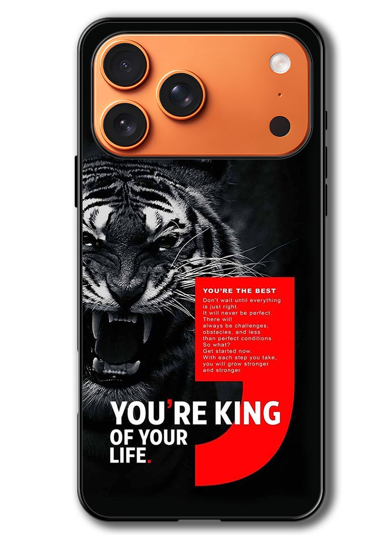 Theodor Case Compatible with Apple iPhone 17 Pro 6.3 Inch Protection Shockproof Bumper Cover YouR King - Image 1