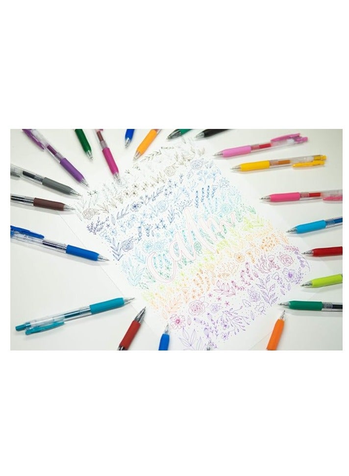 زيبرا قلم حبر جل ساراسا كليب من زيبرا 0.5 (أحمر) - مجموعة 12 قطعة - Image 3