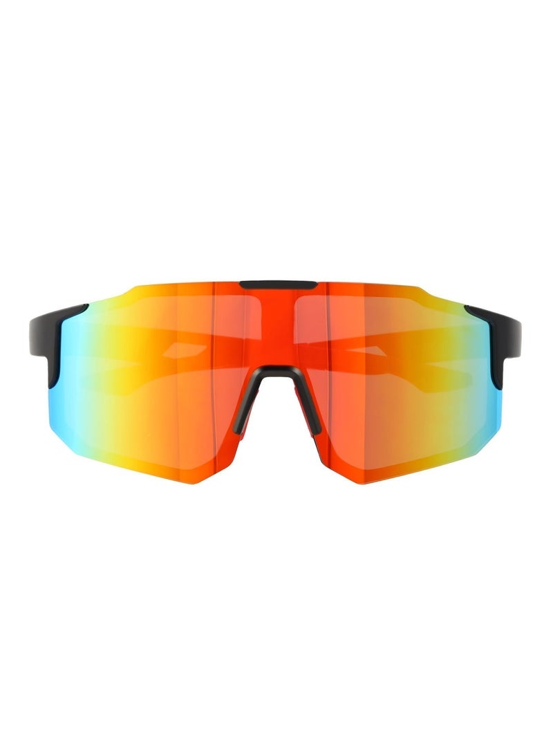 نظارات ركوب الدراجات عالية الجودة، نظارات شمسية مقاومة للغبار والرياح للرياضات الخارجية وتسلق الجبال والمشي لمسافات طويلة وركوب الدراجات (مع حقيبة بسحاب) - Image 1