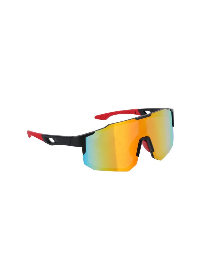 نظارات ركوب الدراجات عالية الجودة، نظارات شمسية مقاومة للغبار والرياح للرياضات الخارجية وتسلق الجبال والمشي لمسافات طويلة وركوب الدراجات (مع حقيبة بسحاب) - Image 4