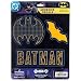Open Road Brands DC Comics Batman Adhesive Vinyl Decals Iconic Set of Batman Stickers for Car Water Bottle or Laptop 1 Pack 3 Count - Image 2