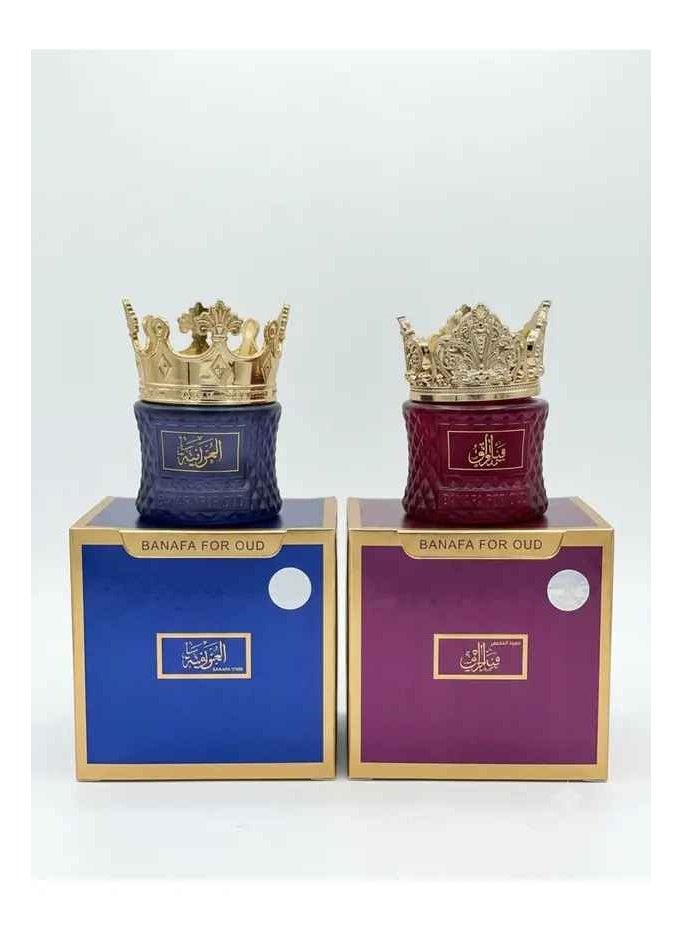 Banafa Royal Crowns Incense Set (3 Pieces) - Image 2