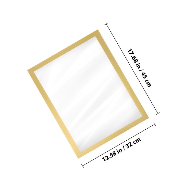 Golden A3 Photo Frame Wall Picture Frame Golden Magnetic Photo Poster Holder - Image 2
