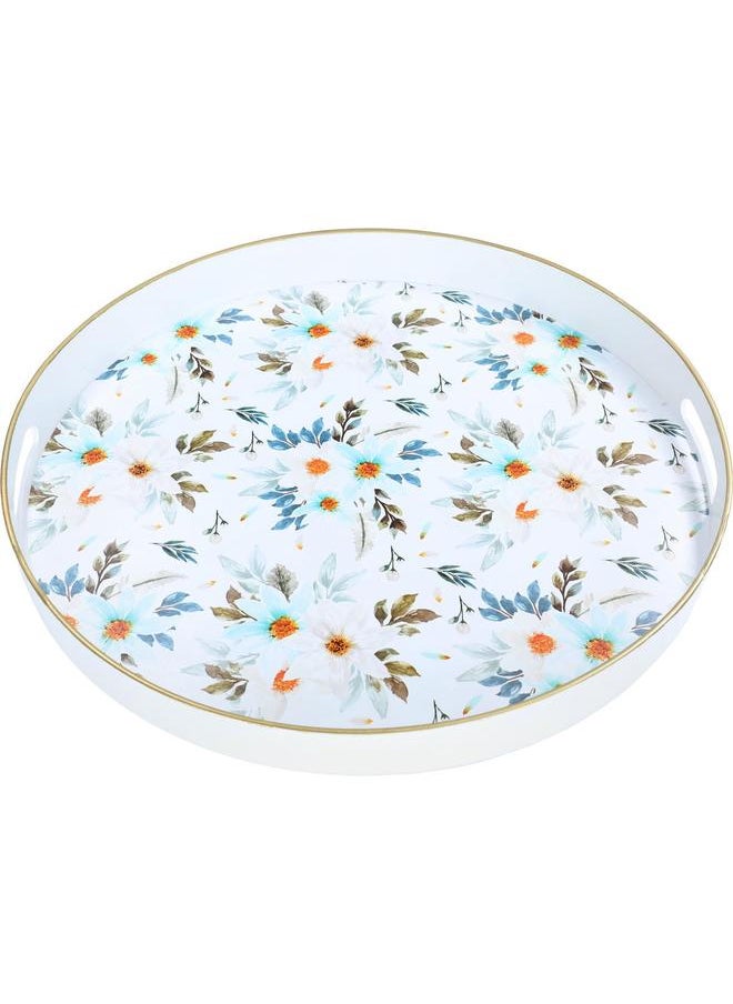 Alsaif Plastic Serving Topper 42 Cm Round White  - Image 2