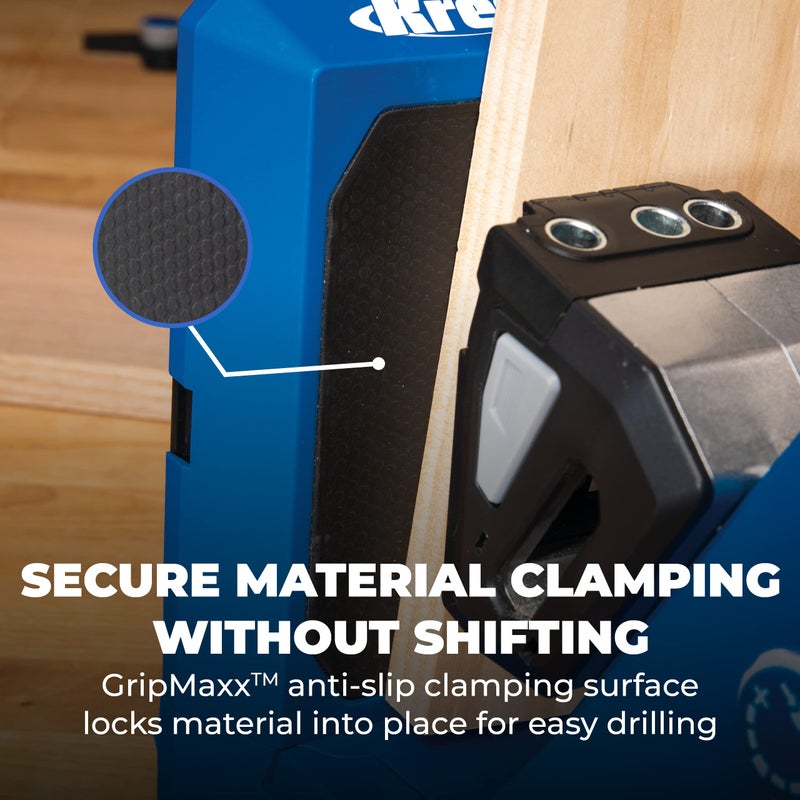 Kreg KPHJ720 Pocket-Hole Jig 720 - Durable Kreg Pocket-Hole Jig - Easy Clamping & Adjusting - For Materials 1/2" to 1 1/2" Thick - Image 5