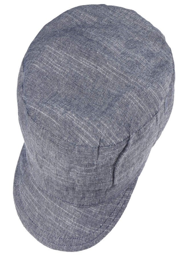 Lipodo Reversible Summer Newsboy Cap Women Denim 6 7/8-7 - Image 4