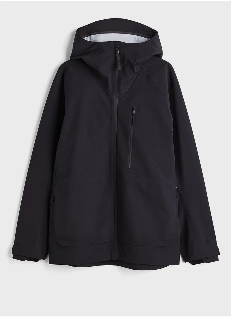 H&M Zip Through  Regular Fit Waterproof Jacket