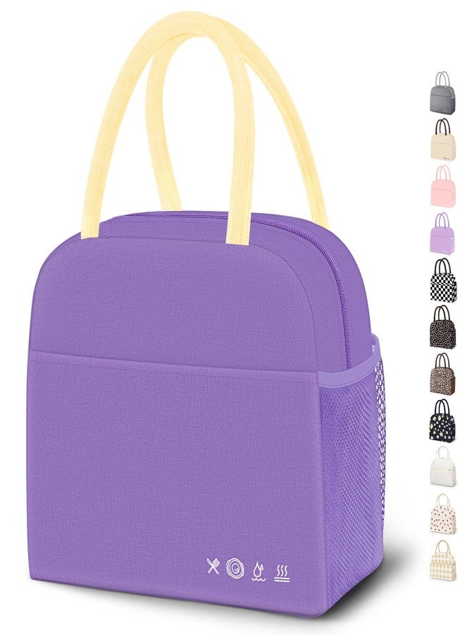 DALINDA Lunch Bag Lunch Box for Women Men Reusable Insulated Lunch Bags for Adults,Leakproof Cute Cooler Lunch Tote Bag, Large Capacity for Work Travel Picnic - Image 1
