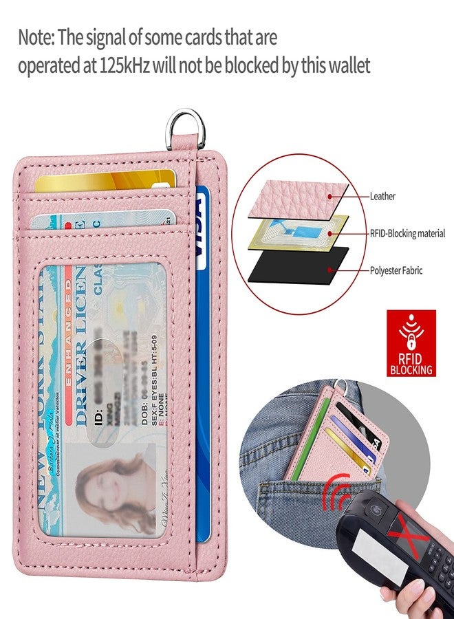 EcoVision Slim Minimalist Front Pocket Wallet, RFID Blocking Credit Card Holder Wallet with Detachable D-Shackle for Men Women - Image 4