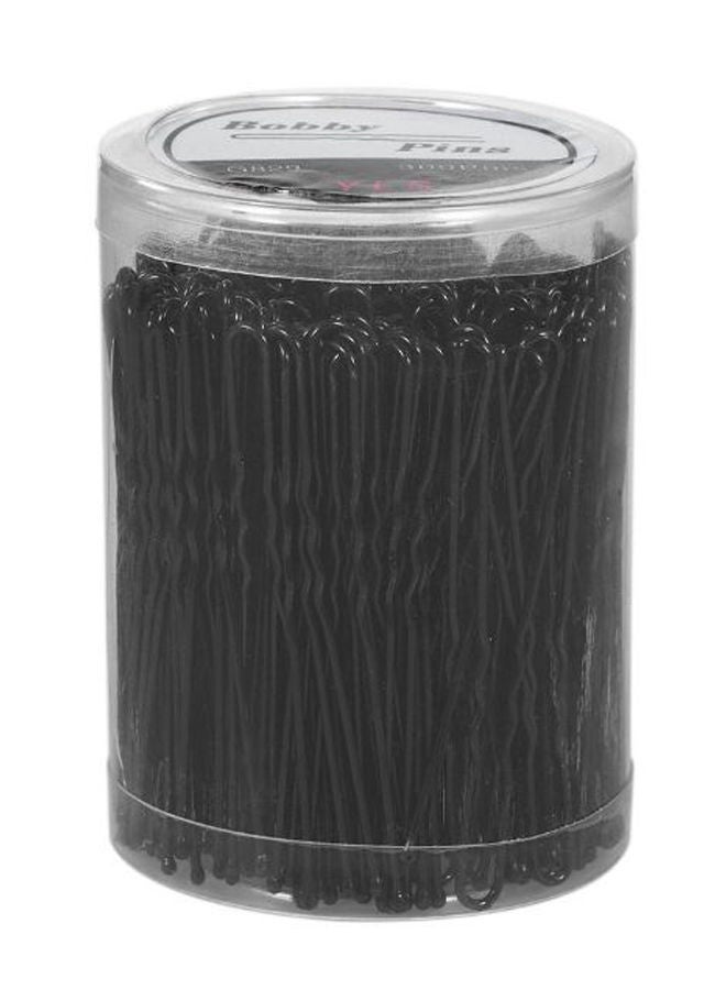 NIBEMINENT 300-Piece U Shaped Bobby Pin Set Black 6.5centimeter - Image 1