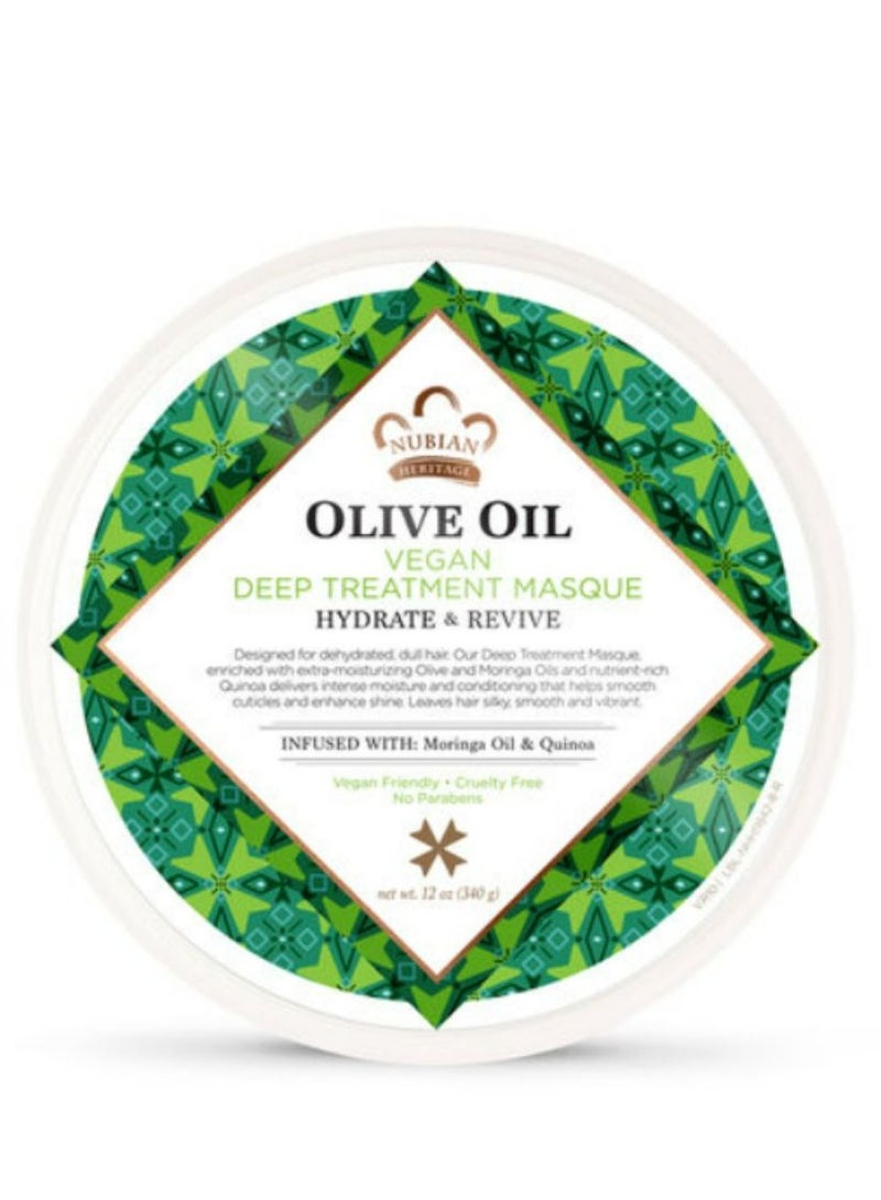 Nubian Heritage OLIVE OIL VEGAN DEEP CONDITIONING MASQUE 326 g - Image 2