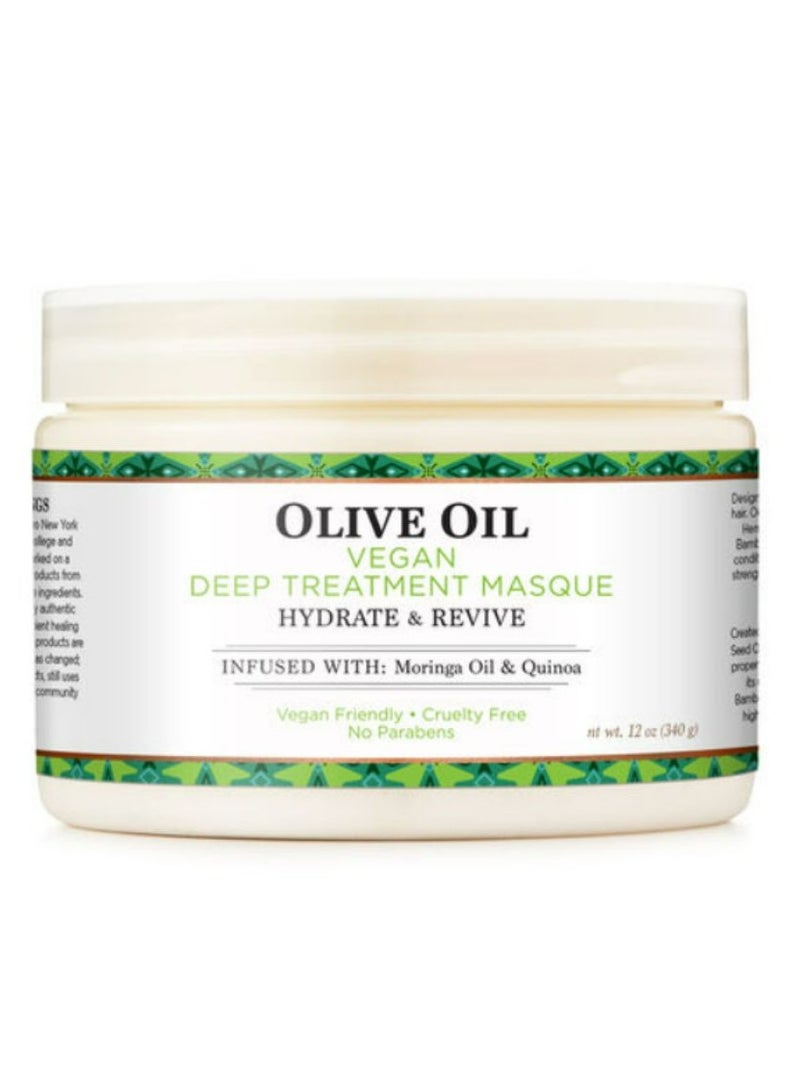 Nubian Heritage OLIVE OIL VEGAN DEEP CONDITIONING MASQUE 326 g - Image 1