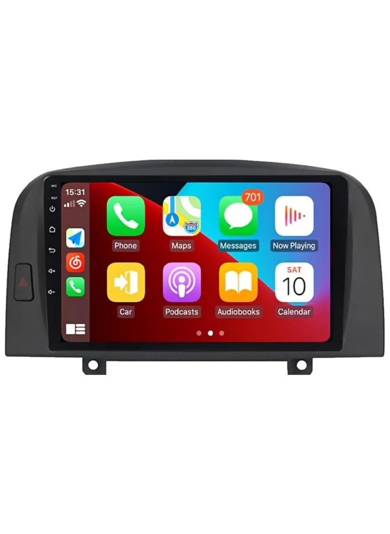 Vierex Android Car Stereo Screen For Hyundai Sonata NF Radio 2004-2008 Support Apple Carplay Android Auto Wireless GPS Navigation BT with Backup Camera  - Image 1