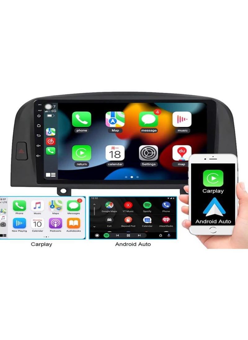 Vierex Android Car Stereo Screen For Hyundai Sonata NF Radio 2004-2008 Support Apple Carplay Android Auto Wireless GPS Navigation BT with Backup Camera  - Image 2