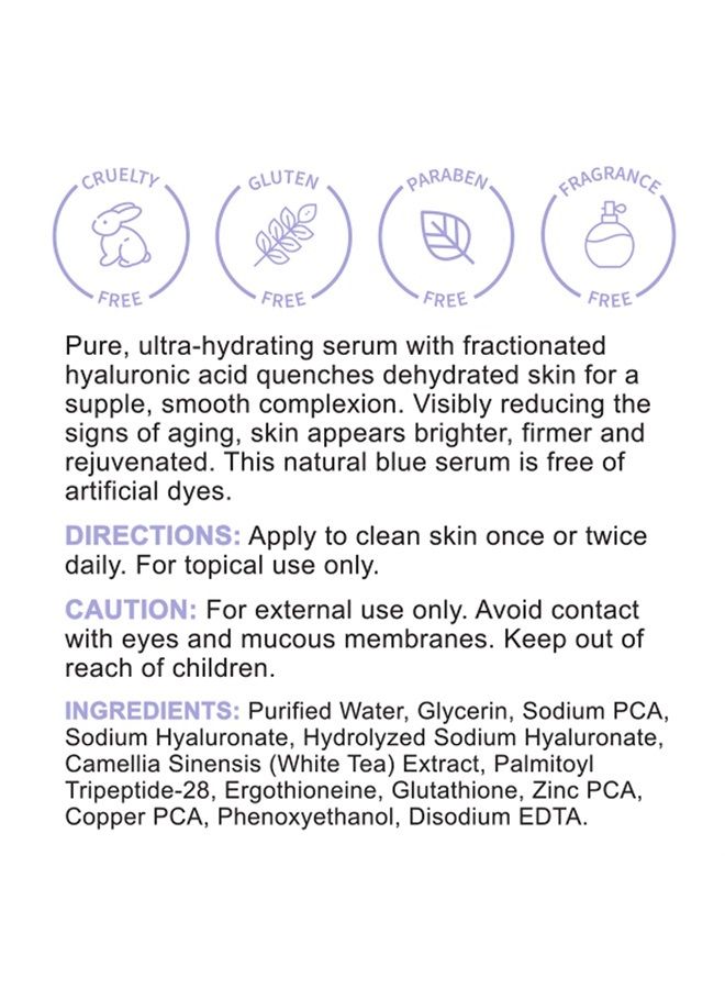 Replenix Pure Hydration Hyaluronic Acid Serum - Medical Grade Anti-Aging Treatment, Reduces Appearance of Wrinkles, Uneven Skin Tone, Firming, 1 oz. - Image 2