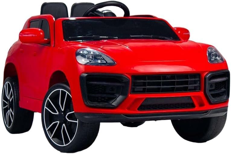 Electric ride-on car for children with remote control, multi-colored, model 118 (red)
