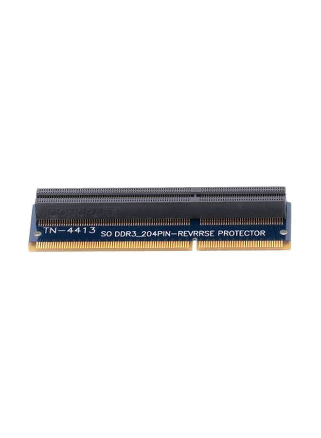 NIBEMINENT SO DDR3 Reverse Protector Adaptor For Laptop Dark Blue/Black/Gold  - Image 1