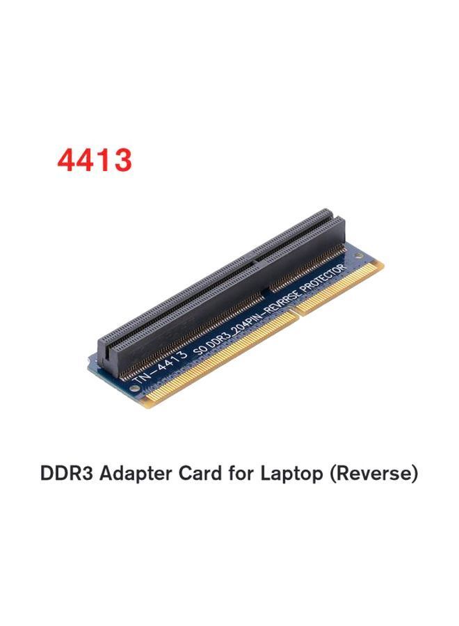 NIBEMINENT SO DDR3 Reverse Protector Adaptor For Laptop Dark Blue/Black/Gold  - Image 2