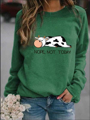 2024 Amazon AliExpress cross-border independent station wish Christmas creative letters European and American printed crew neck vests green without cap