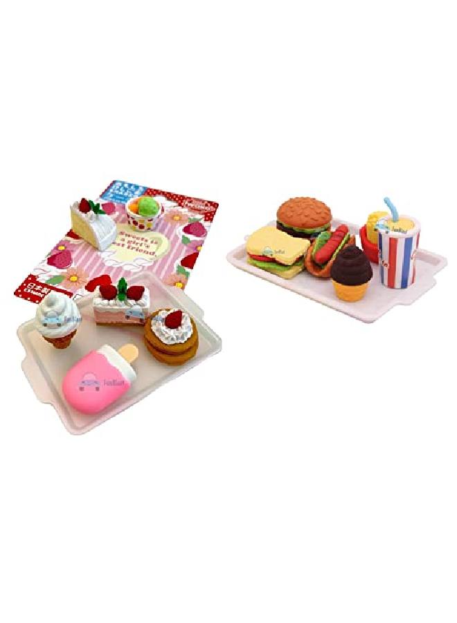 FunBlast Eraser For Kids Fast stylish Eraser Set For Return Gift Stationary Set For Kids Rubber Eraser For Kids Sweets Eraser Stationary Set For Kids Rubber Eraser For Kids (12 Pc;Multicolor) - Image 3