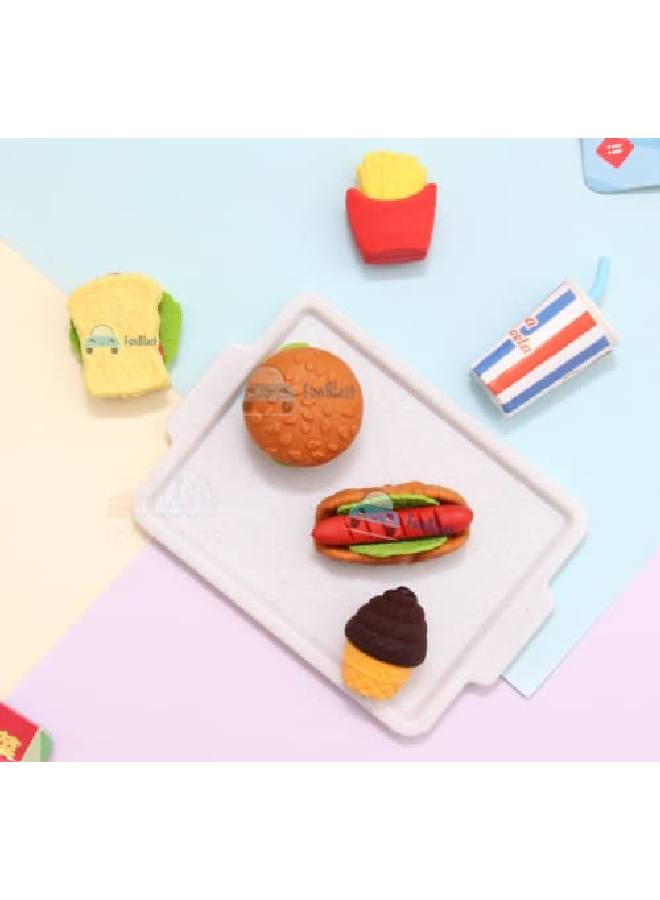 FunBlast Eraser For Kids Fast stylish Eraser Set For Return Gift Stationary Set For Kids Rubber Eraser For Kids Sweets Eraser Stationary Set For Kids Rubber Eraser For Kids (12 Pc;Multicolor) - Image 5