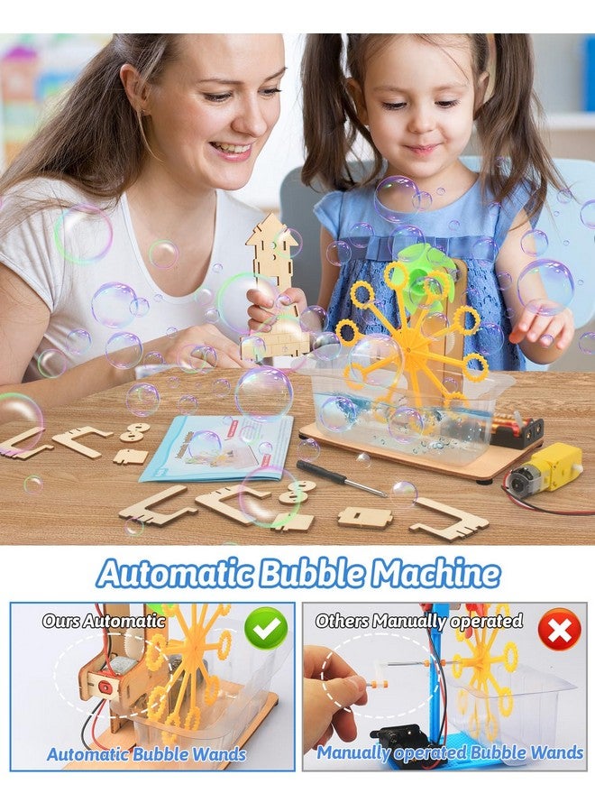 Poraxy STEM Kits for Kids Age 8-10-12, 6 in 1 Science Kits, Wooden 3D Puzzles, Toys for Ages 8-13, Building Projects Crafts Model Kits, Birthday Gifts for Boys Girls Ages 7 8 9 10 11 12 13 Years Old - Image 3