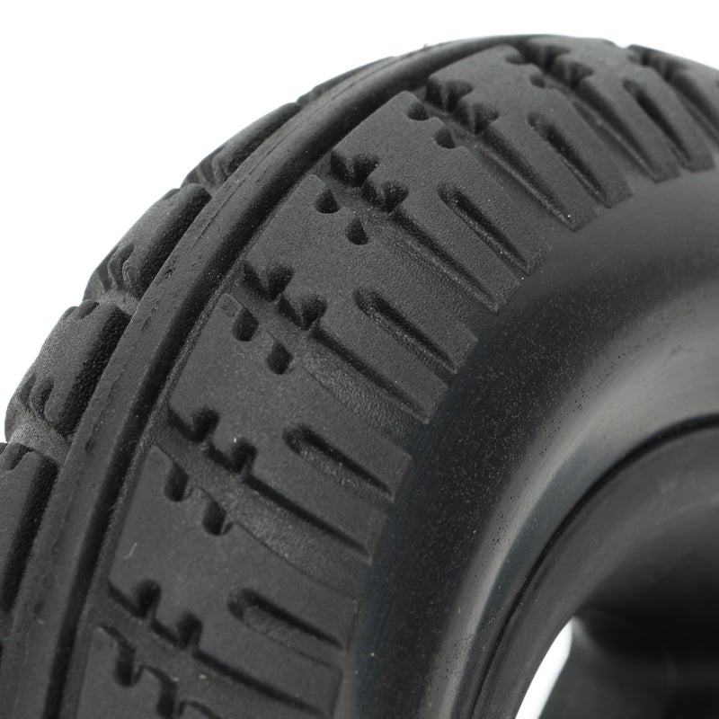 Wheelchair Wheel Replacement Non Slip Solid PU Strong Bearing Capacity Walker Accessories 7in - Image 2
