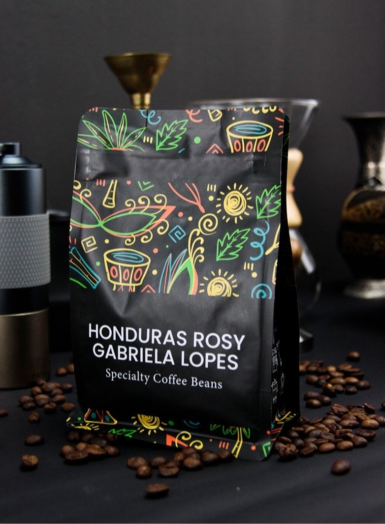 Coffee Island Honduras Rosy Gabriela Lopes Specialty Coffee, 100% Arabica, Medium Roast, Apple, Brown Sugar, And Caramel Flavor Profile, SCA Score 83-85, 250 Gram  - Image 3