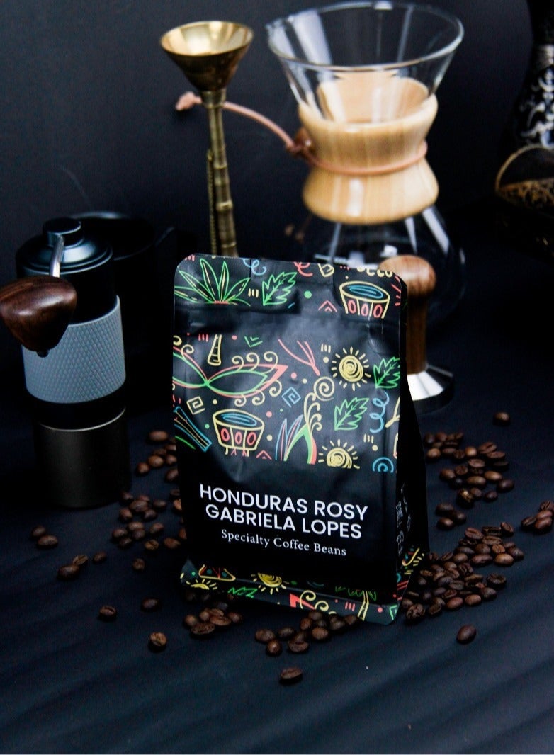 Coffee Island Honduras Rosy Gabriela Lopes Specialty Coffee, 100% Arabica, Medium Roast, Apple, Brown Sugar, And Caramel Flavor Profile, SCA Score 83-85, 250 Gram  - Image 4