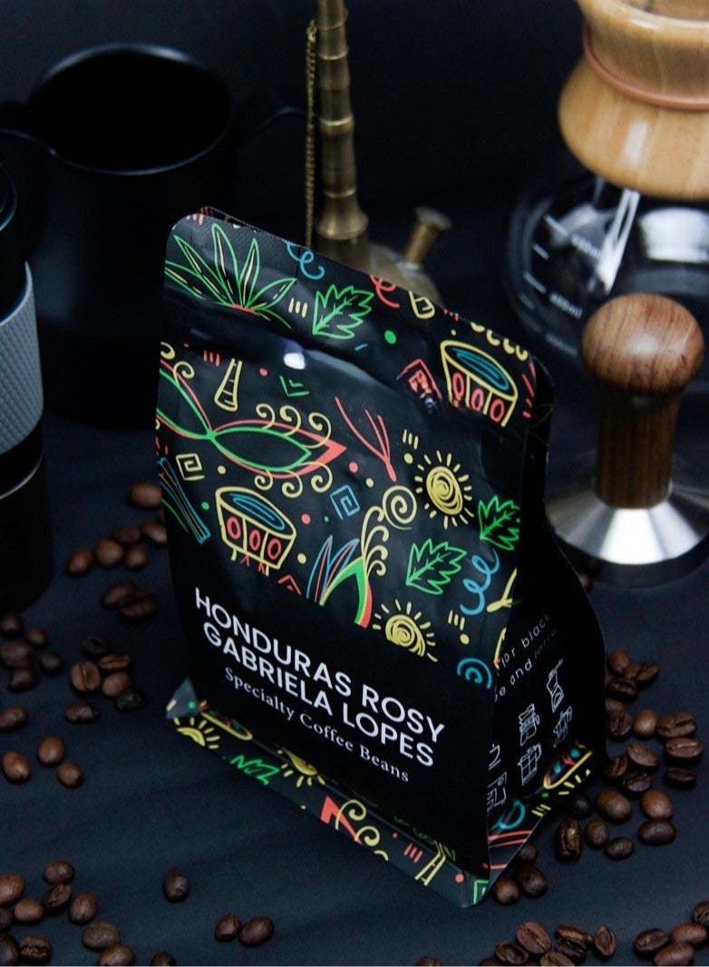 Coffee Island Honduras Rosy Gabriela Lopes Specialty Coffee, 100% Arabica, Medium Roast, Apple, Brown Sugar, And Caramel Flavor Profile, SCA Score 83-85, 250 Gram  - Image 5