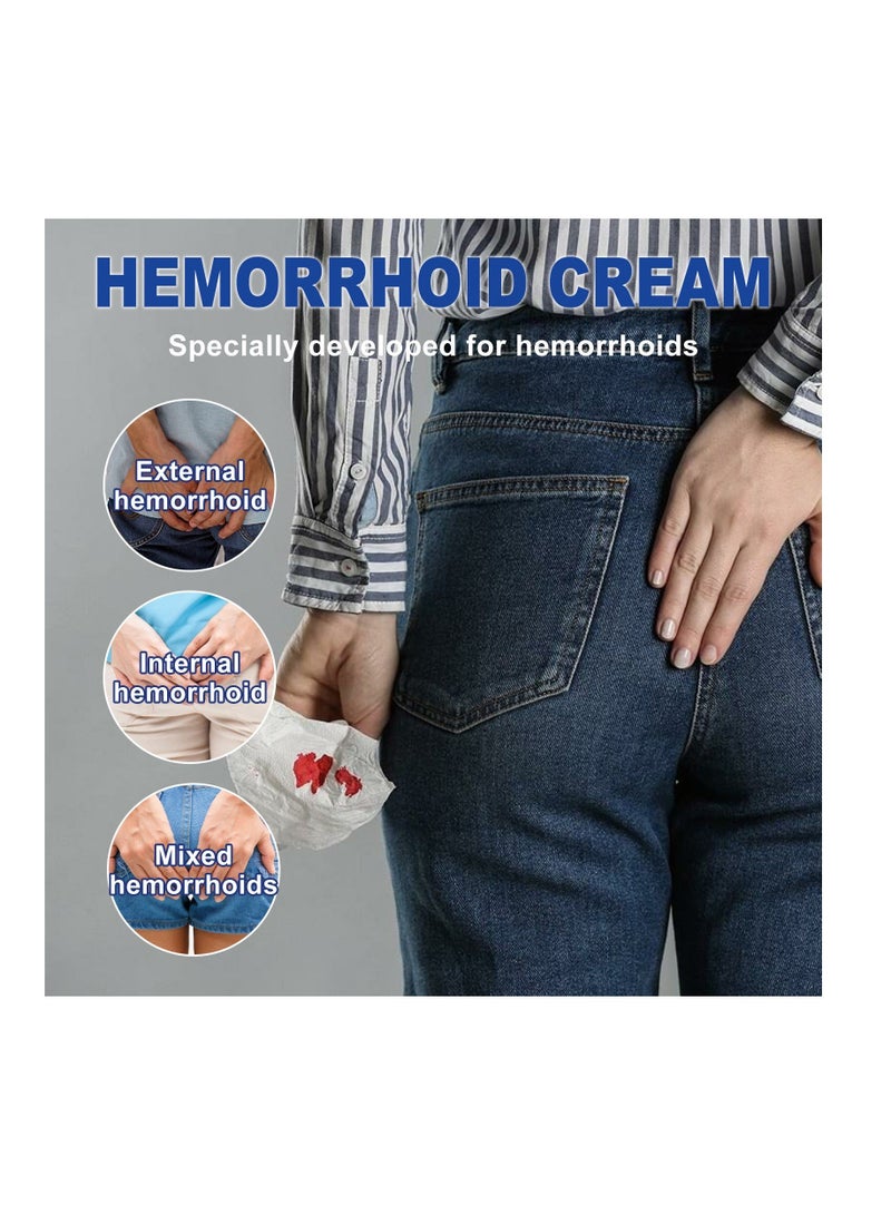 SOUTH MOON Hemorrhoid Cream for Relieve Perianal Itching and Treat Hemorrhoids - Image 2