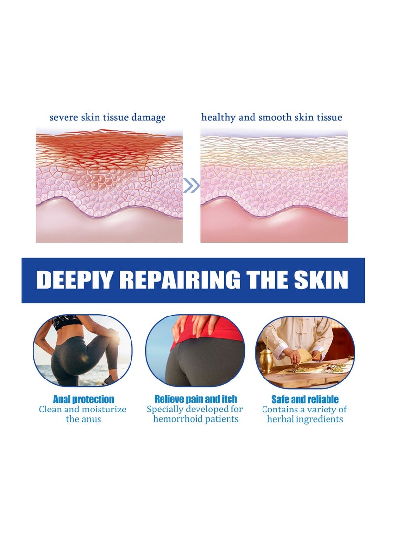 SOUTH MOON Hemorrhoid Cream for Relieve Perianal Itching and Treat Hemorrhoids - Image 5