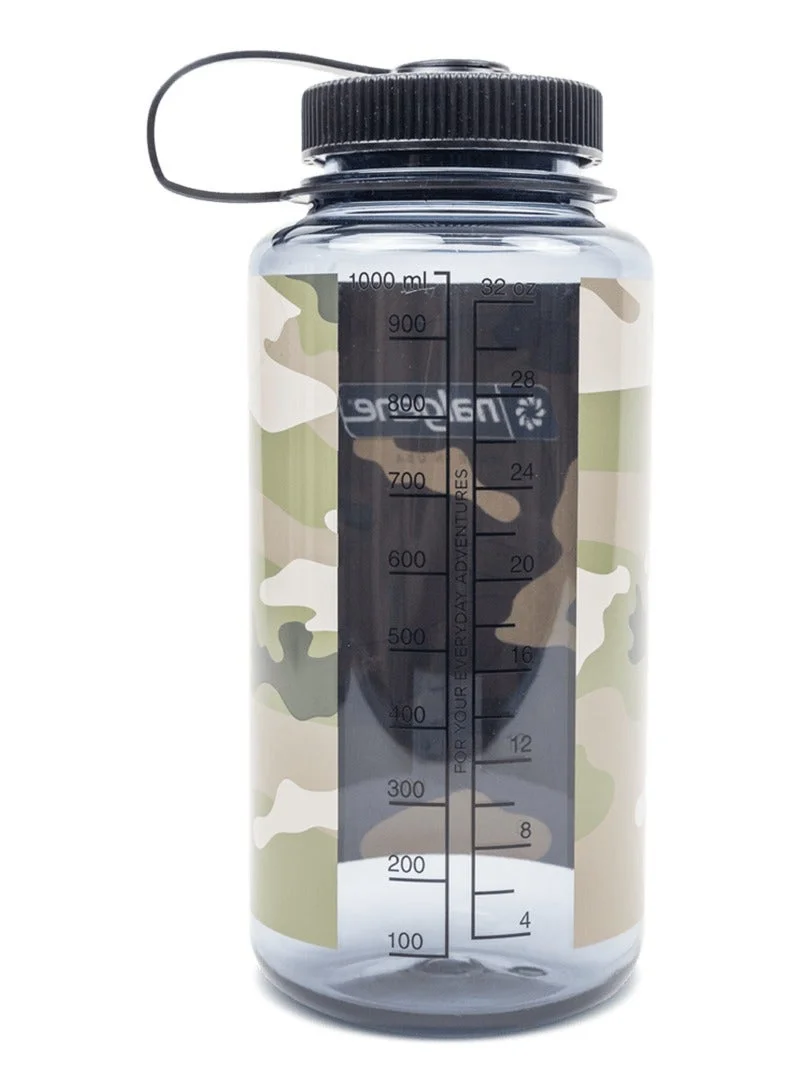 Nalgene Nalgene USA 1L WM Gray w/Black Camo Print