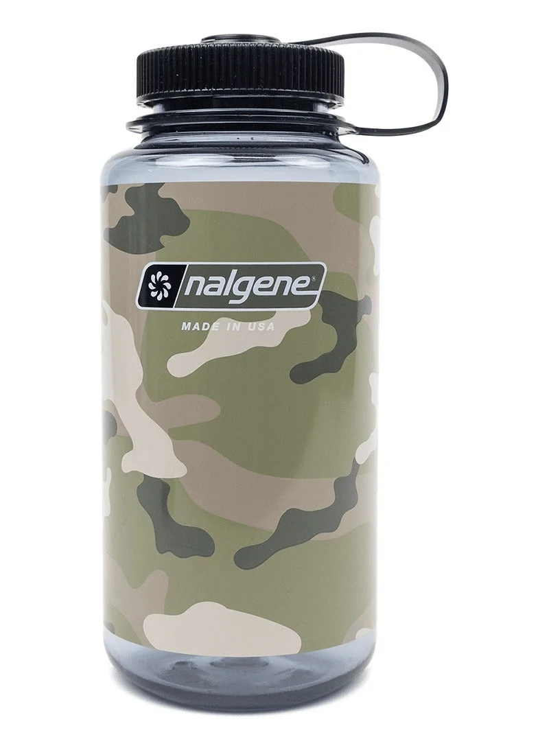 Nalgene Nalgene USA 1L WM Gray w/Black Camo Print
