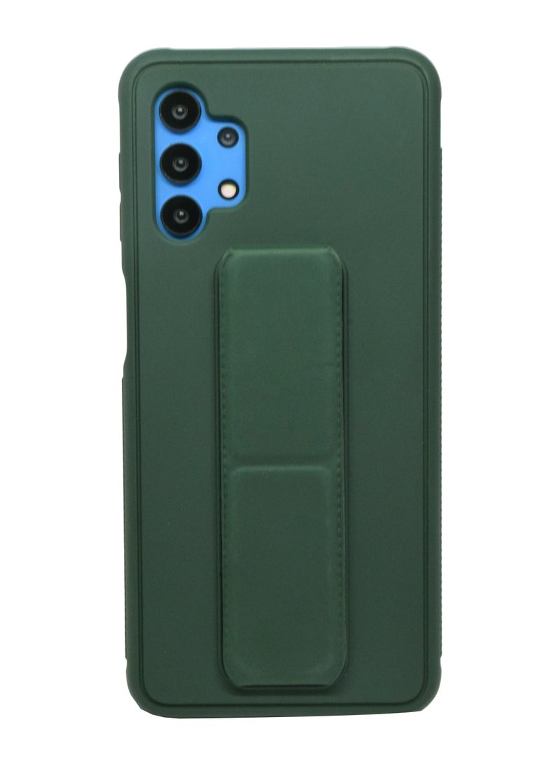 BORTONY Galaxy A32 5G Case, Fully Covered With Finger Grip Stand Holder Anti Slip Shockproof Protective Case Cover For Samsung Galaxy A32 5G - Image 1